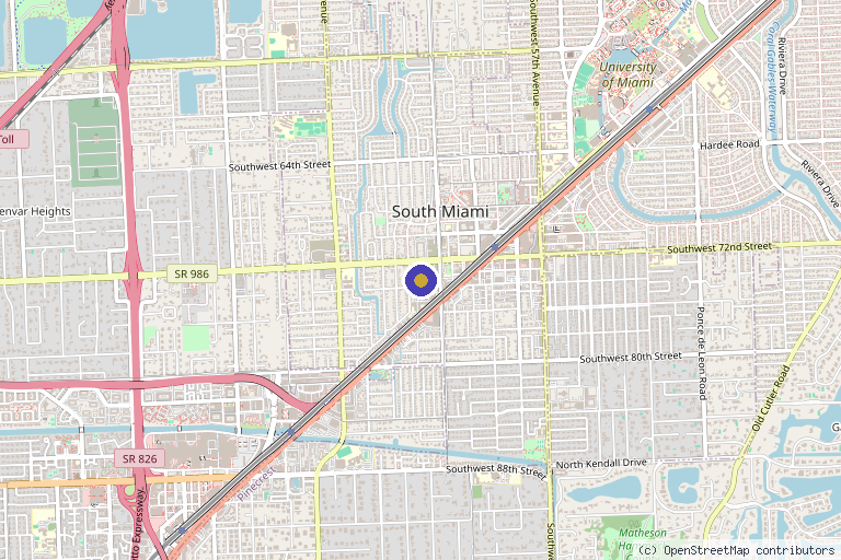 Map showing the location of Better Stem in Miami, FL