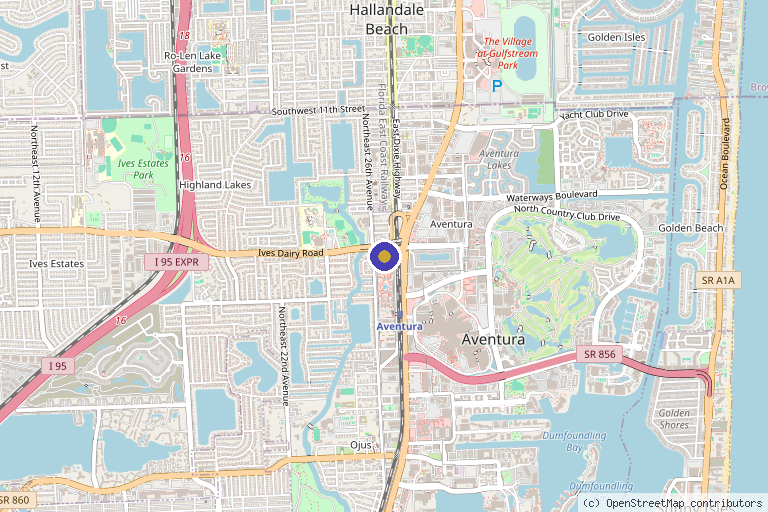 Map showing the location of P-Shot Miami | Male Enhancement in Miami, FL
