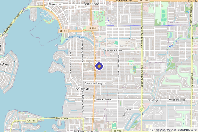 Map showing the location of RegenOrtho, Stem Cell Orthopedics, Mark Walter , M.D. in Cape Coral, FL