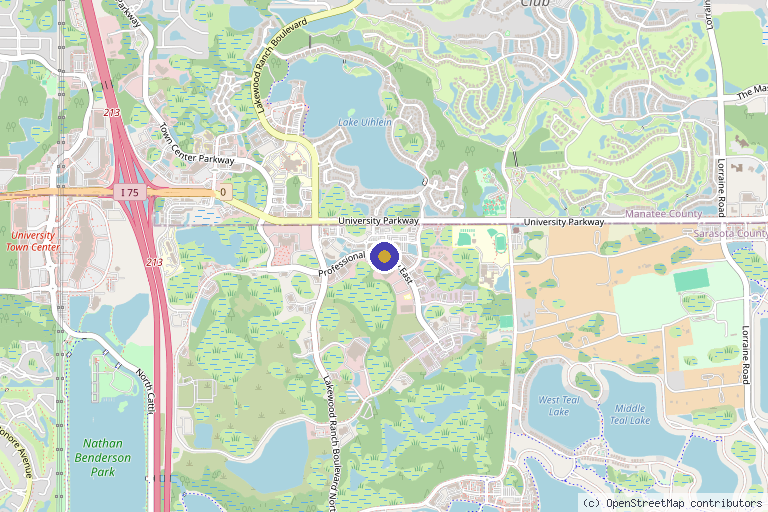 Map showing the location of Stem Regen | Age Reversal Technology Center – Sarasota in Cape Coral, FL