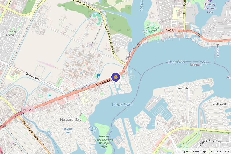 Map showing the location of Bay Area Integrative Medicine “Houston’s #1 Regenerative Medicine Clinic” in Houston, TX