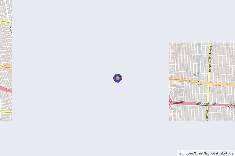 Map showing the location of Southern Brain And Spine in Metairie, LA