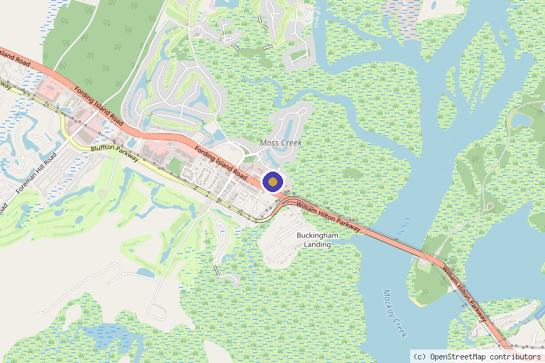 Map showing the location of Novo Regenerative in Charleston, SC