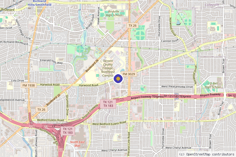 Map showing the location of Revivify Biologics in Lewisville, TX