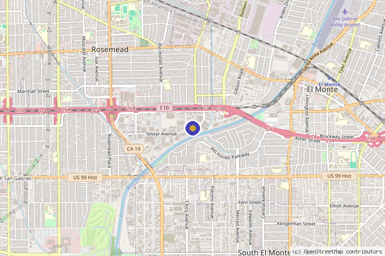 Map showing the location of HEALTH REGENERATED™ in El Monte, CA