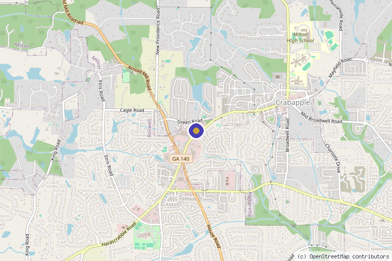 Map showing the location of Allure Aesthetic Center | Med Spa, Botox, Laser, Tattoo Removal, P Shot Alpharetta in Alpharetta, GA