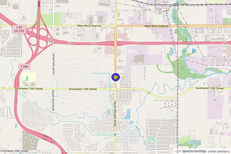 Map showing the location of Cold laser therapy Advanced Regeneration Medspa Natural healing cold laser soft tissue repair pain management in Oklahoma City, OK