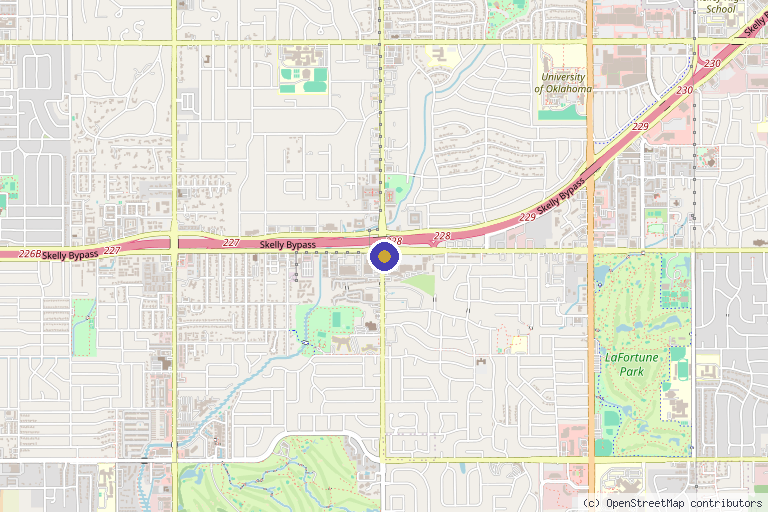 Map showing the location of ReGen Medicine Stem Cell Therapy in Tulsa, OK