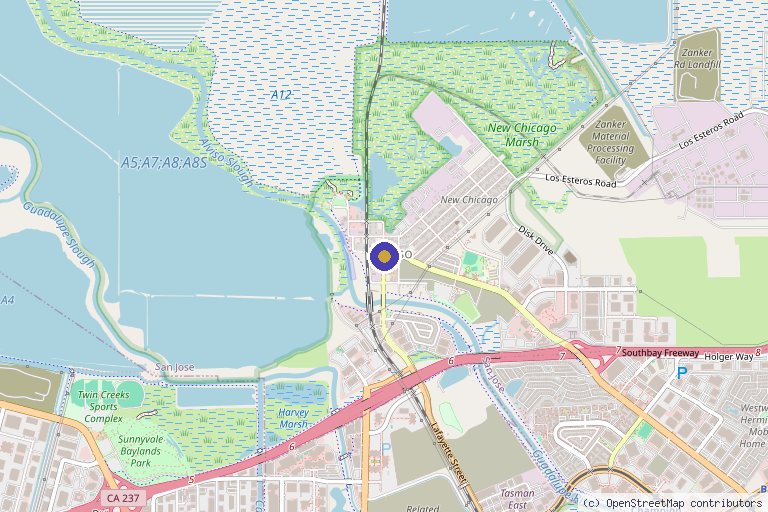 Map showing the location of Cells Online in Santa Clarita, CA