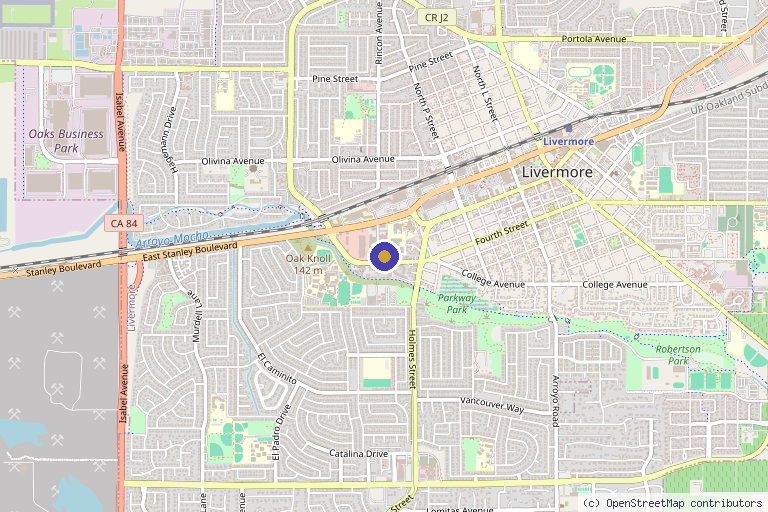 Map showing the location of Sculpt MD Medspa in Livermore, CA