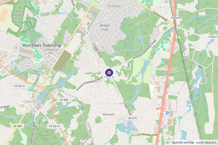 Map showing the location of The Regenerative Wellness Clinic in Newark, NJ