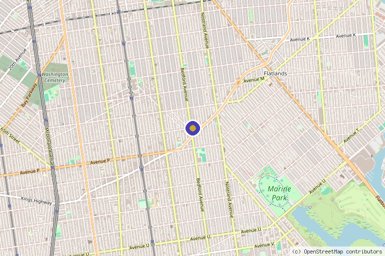 Map showing the location of Soni Stem Cell in New York City, NY