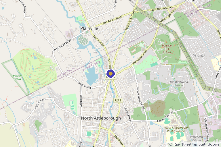Map showing the location of Regeneris Medical in Salem, VA