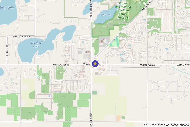 Map showing the location of Kalamazoo Rejuvenation Medical Spa in Kalamazoo, MI