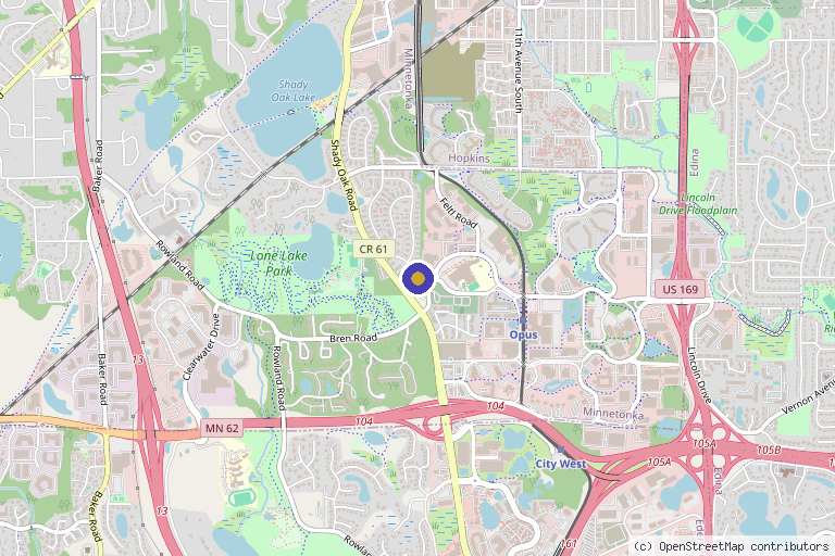 Map showing the location of LIVskin Medspa | Laser in Minnetonka, MN