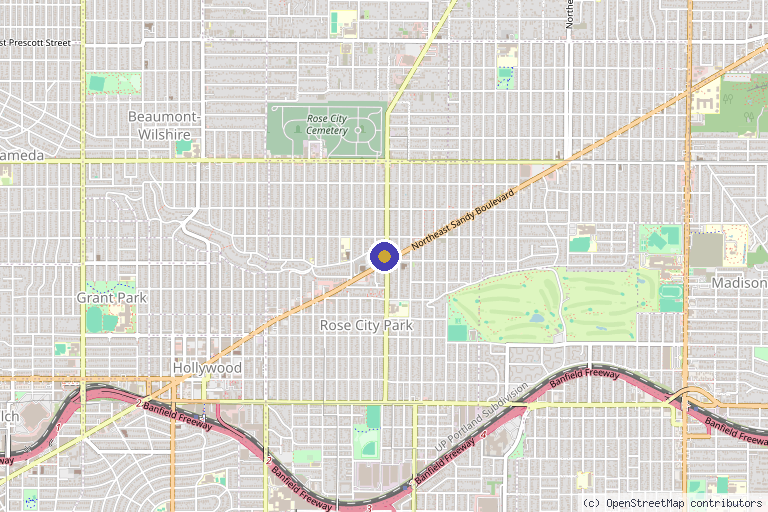 Map showing the location of Prime MedSpa PDX in Portland, OR