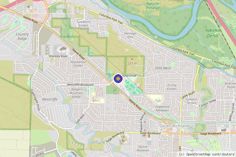 Map showing the location of Regenerate, LLC in Richland, WA