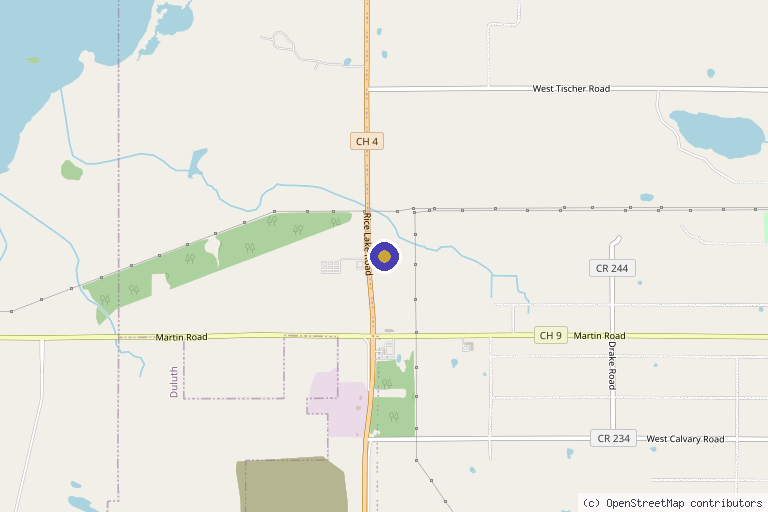 Map showing the location of Vivify Health & Hormone Optimization Clinic in Duluth, MN