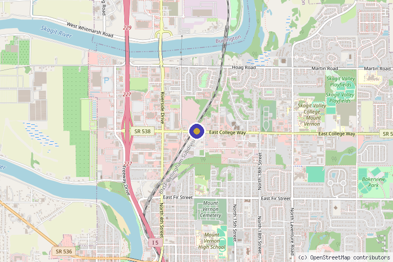 Map showing the location of Regenerative Medicine Therapy in Everett, WA