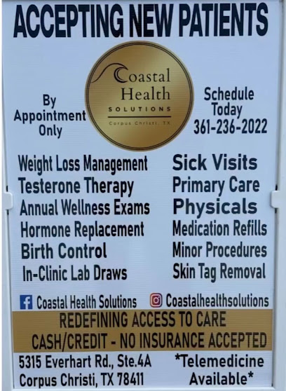 Coastal Health Solutions and IV Flow and Vitamin Bar